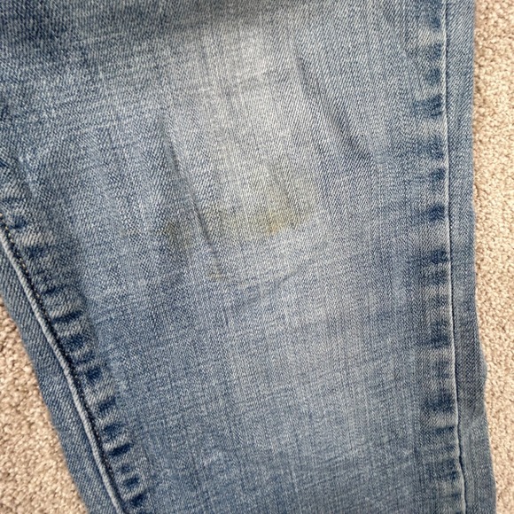 Levis 712 Slim Jeans Light Wash Blue Mid Rise Denim 29x27 - Picture 4 of 11